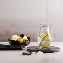 Glas kande med hank kvart liter 25 cl