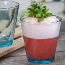 Blåt City Vandglas 25,5 cl.