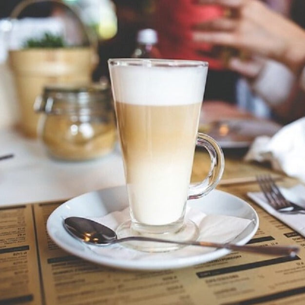 Latte glas 'Columbia' - konisk m. hank 36cl.