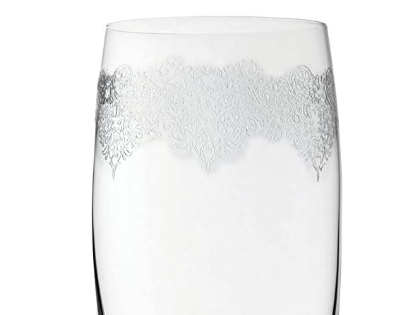 Filigree Engrav Champ Flute H:220mm (17cl)
