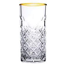 Timeless Long Drink 45cl - Med guld kant
