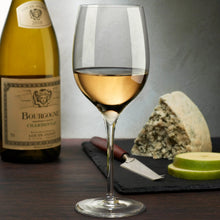 Aromatisk Mundblæst Hvidvinsglas Dimple 37 cl