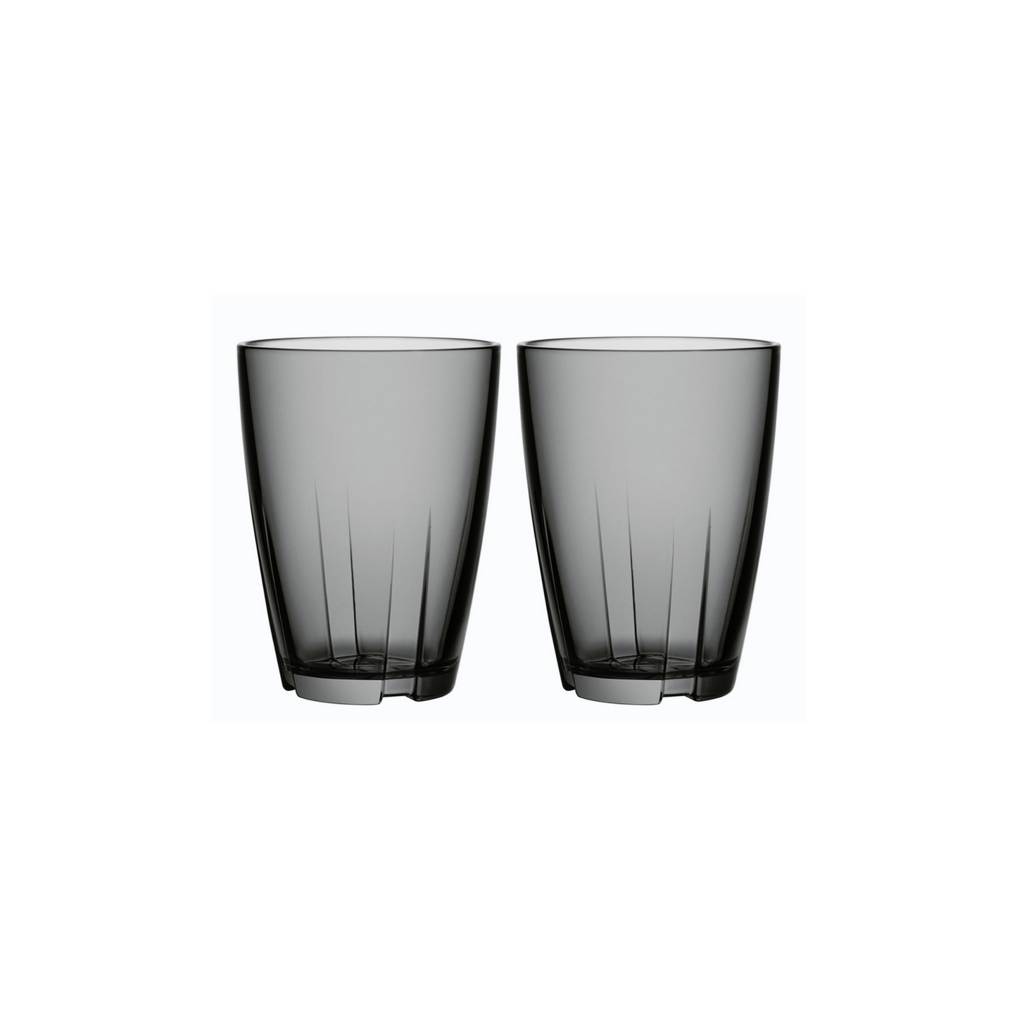 BRUK smoke water tumbler large 35 cl 2 stk. - Glasglowe