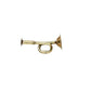 Dekorations trompet 12cm. fra Speedtsberg.