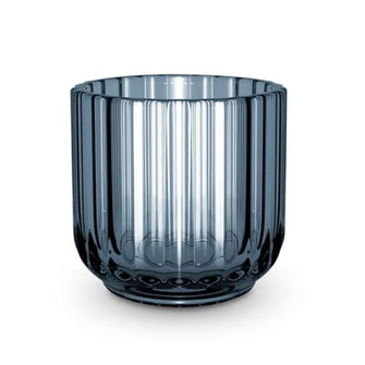Lyngby Glas Lyslygte Blå