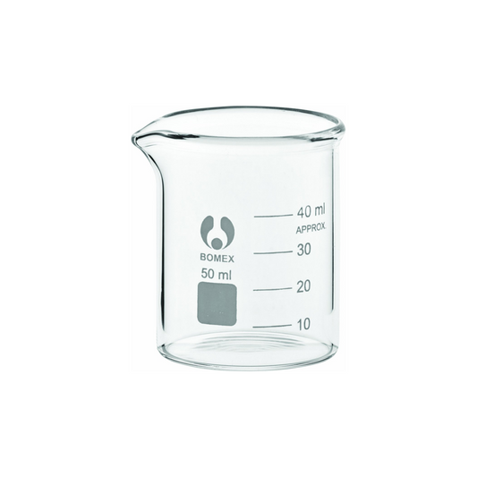 Alchemist Beaker H:55mm (50ml) - Glasglowe